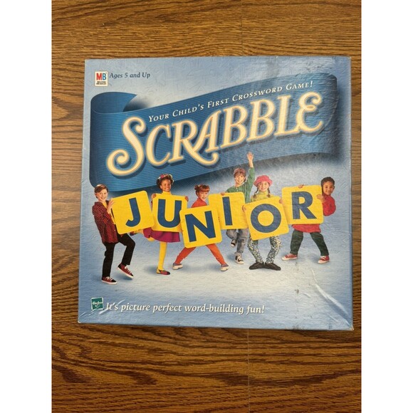 1999 Hasbro Scrabble Junior Kids‎ Game - Picture 1 of 7